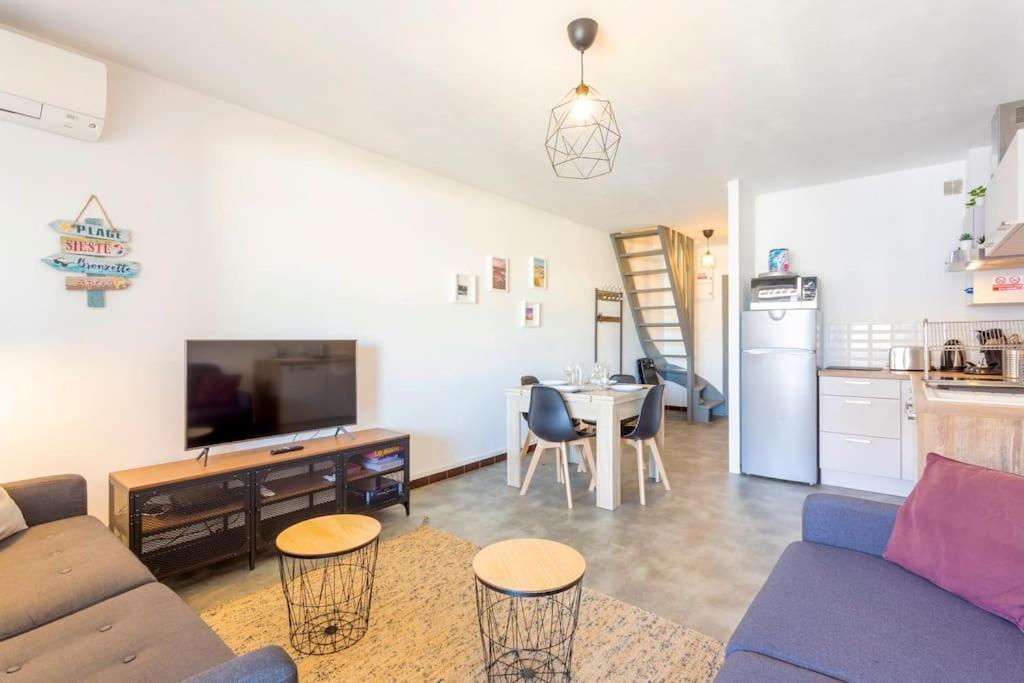 Chez Audrey - Agreable Appartement Duplex Climatise Et Convivial Le Grau-du-Roi Zewnętrze zdjęcie
